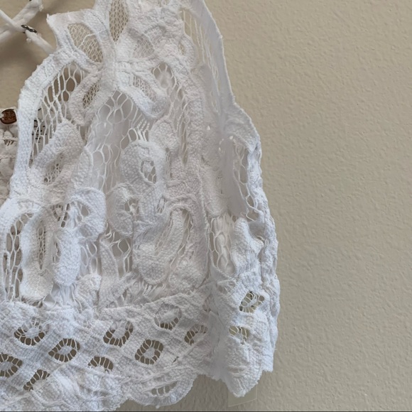 Free People Adella White Bralette - Picture 2 of 5